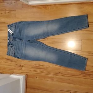 High Rise skinny blue jeans